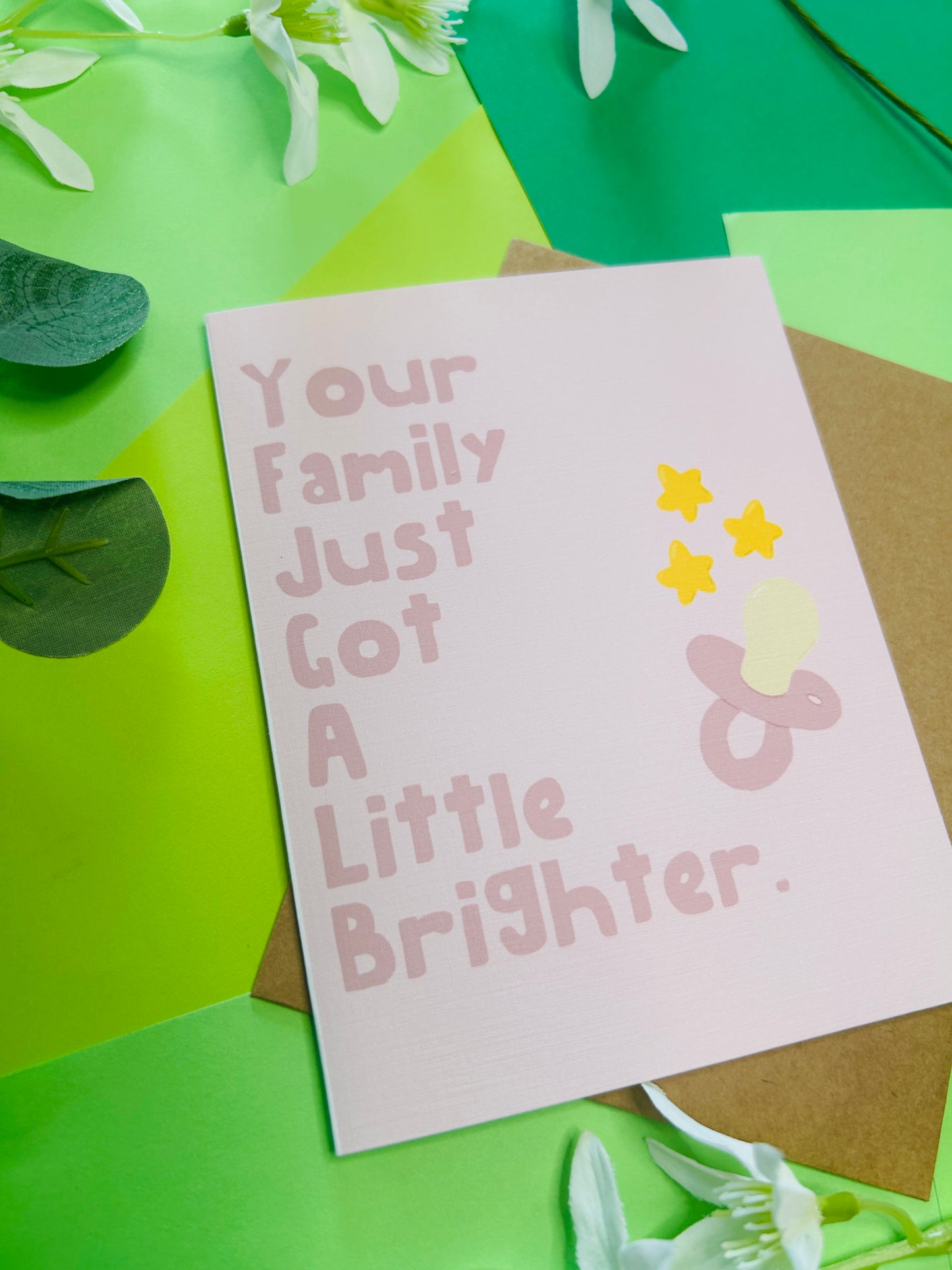 Congrats! It's a Girl Card