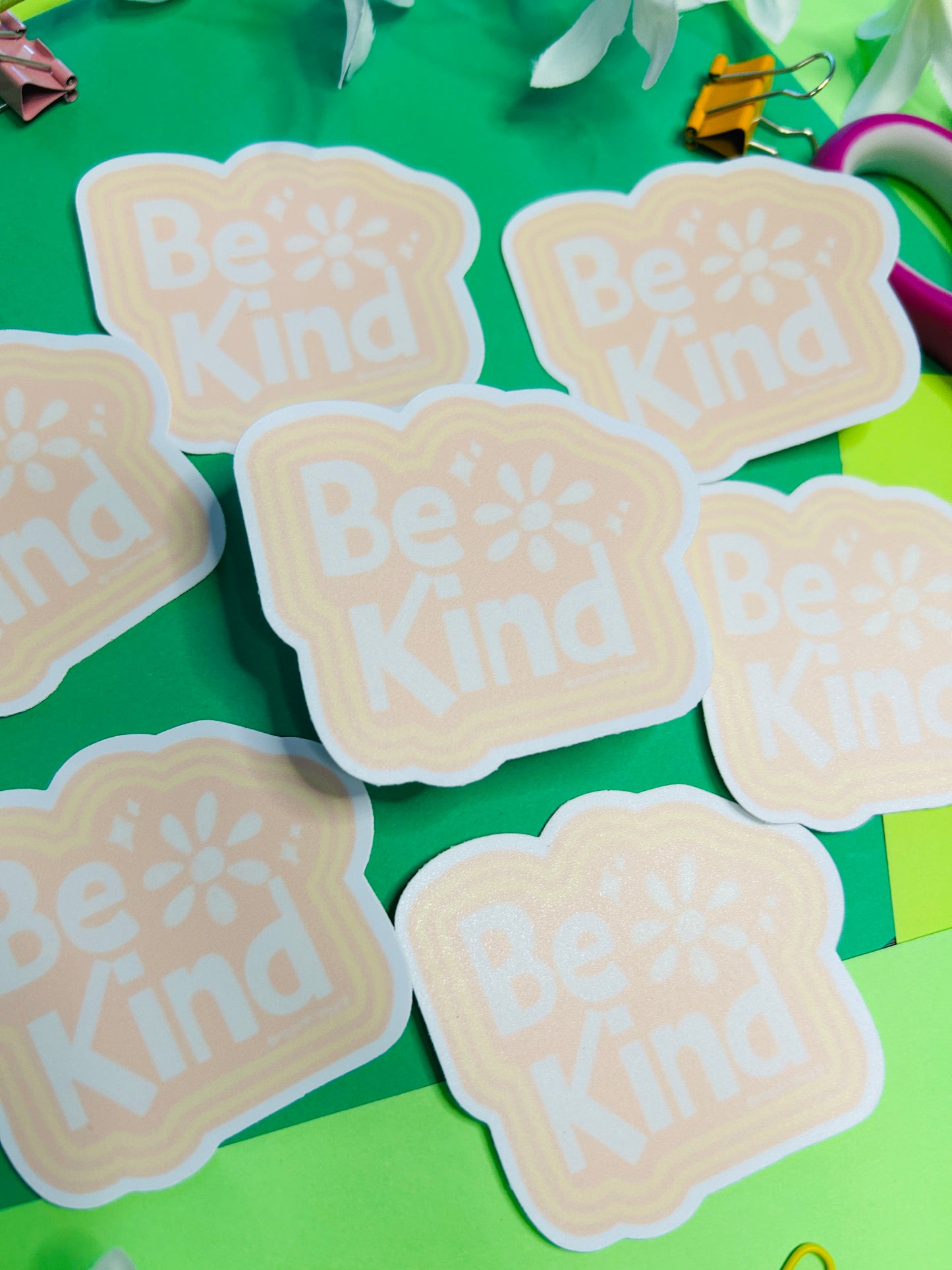 Be Kind Vinyl Sticker