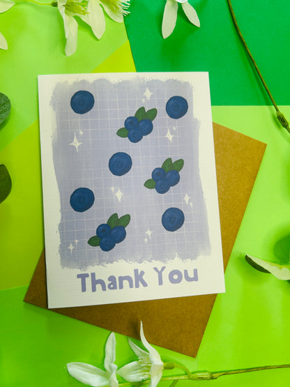 Fruits Thank You Greeting Card Set