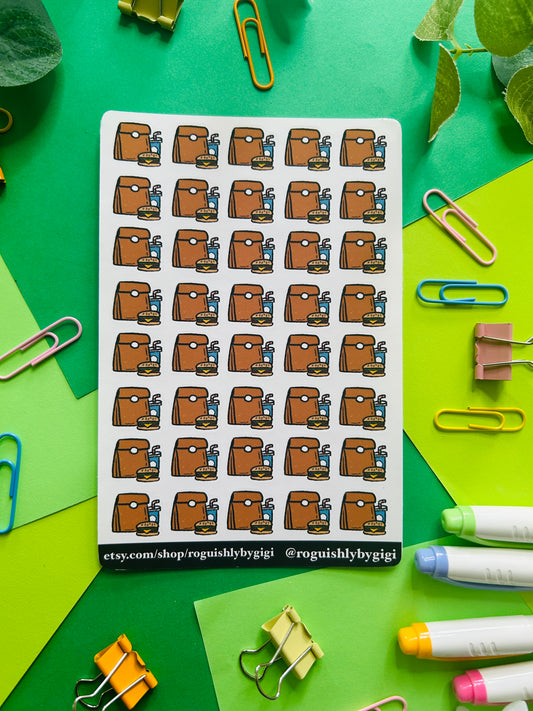 Take Out Planner Sticker Sheet