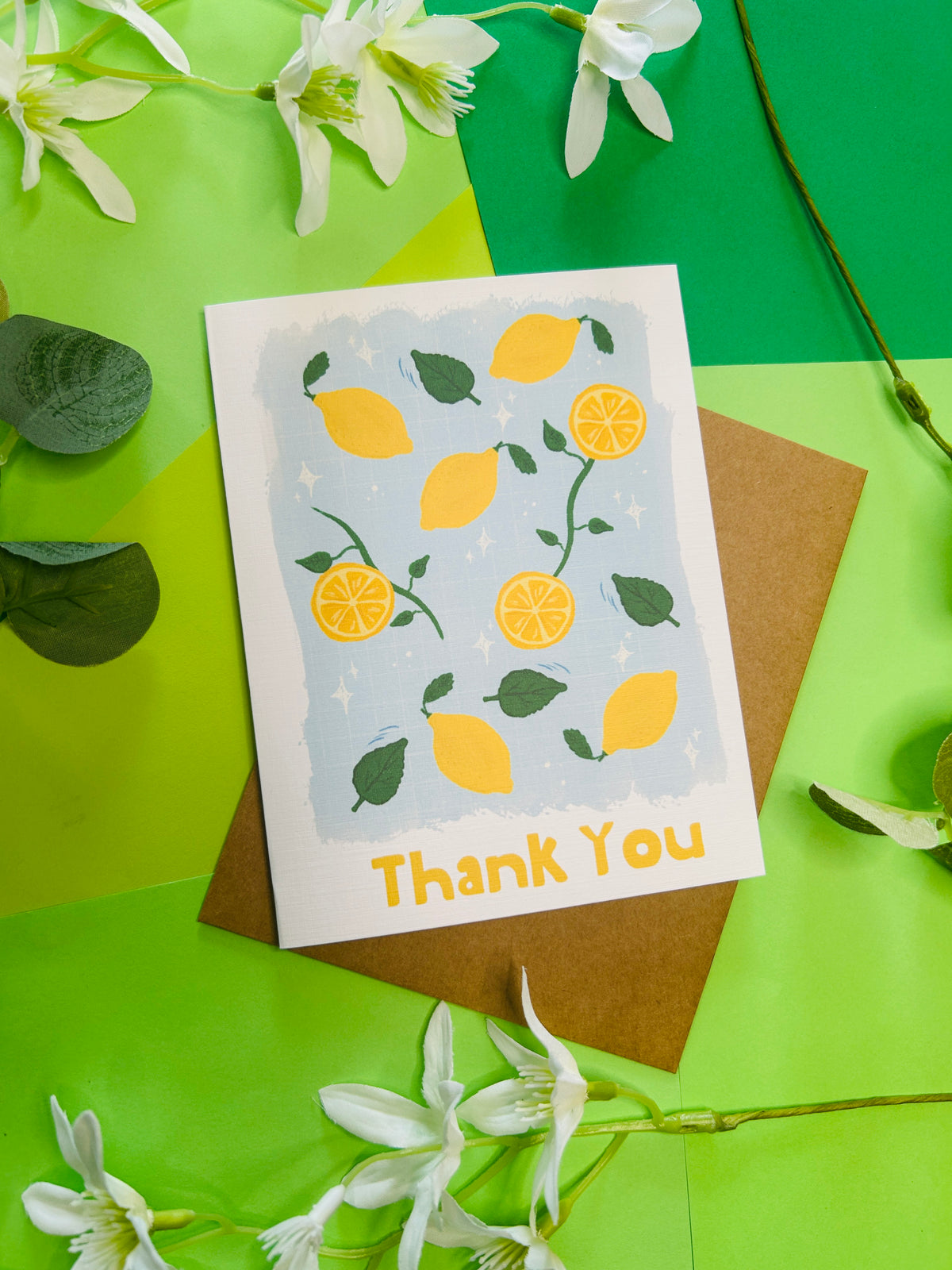 Fruits Thank You Greeting Card Set