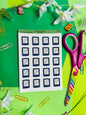 Book Reader Planner Sticker Sheet