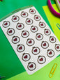 Cross Stitch Planner Sticker Sheet