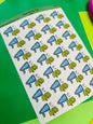 Cheer Planner Sticker Sheet