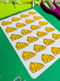 Cheese Planner Sticker Sheet