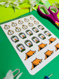 Camping Planner Sticker Sheet