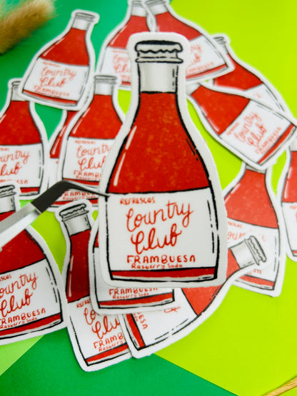 Country Club Soda Sticker Set