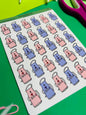 BBQ Apron Planner Sticker Sheet
