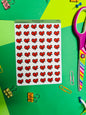 Heart Rate Planner Sticker Sheet