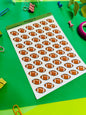 Football Planner Sticker Sheet