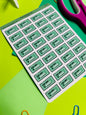 Payday Paycheck Planner Sticker Sheet