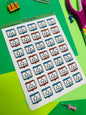 Eye Appointment Planner Sticker Sheet