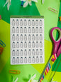 Hydrate Planner Sticker Sheet