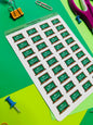 No School Planner Sticker Sheet