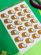 Bread Planner Sticker Sheet