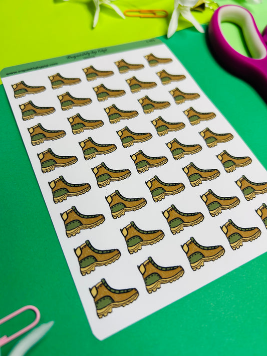 Hiking Planner Sticker Sheet