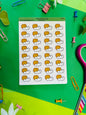Partly Cloudy Planner Sticker Sheet