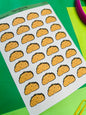 Taco Planner Sticker Sheet