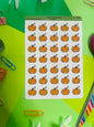 Pumpkin Planner Sticker Sheet