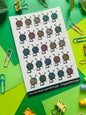 Craft Planner Sticker Sheet
