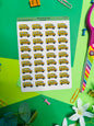 School Bus Planner Sticker Sheet