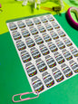 Vitamins Planner Sticker Sheet