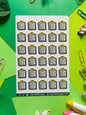 Checklist Planner Sticker Sheet