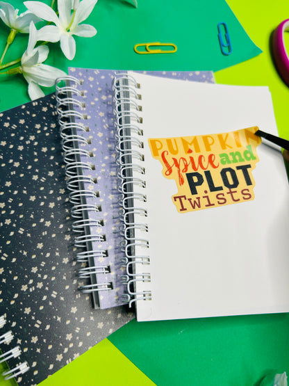 Floral 50-page Reusable Sticker Book A6 size
