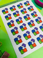 Puzzle Planner Sticker Sheet