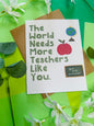 Teacher Appreciation Card