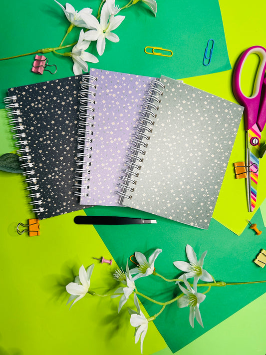 Floral 50-page Reusable Sticker Book A6 size