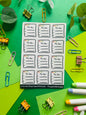 To Do Planner Sticker Sheet
