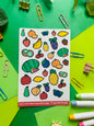 Fruits Planner Sticker Sheet