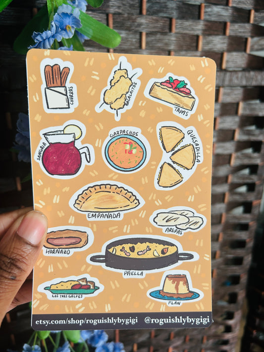 Latin Planner Sticker Sheet