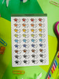 Pet Appointment Planner Sticker Sheet