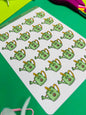 Watering Can Planner Sticker Sheet