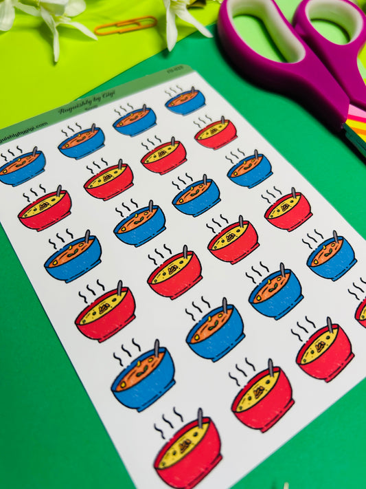 Soup Planner Sticker Sheet