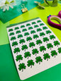 Four Leaf Clover Planner Sticker Sheet